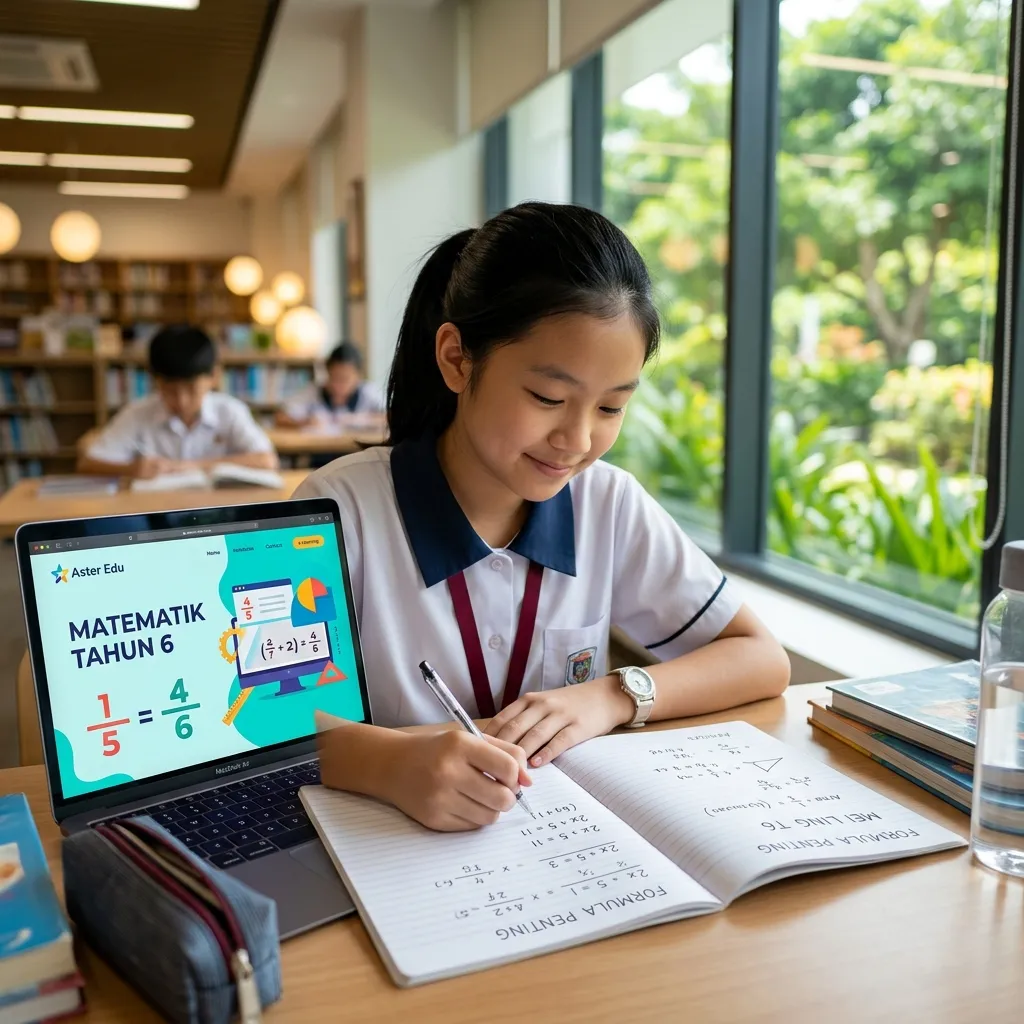 Belajar Online Matematik Darjah 6 — Panduan Lengkap UASA
