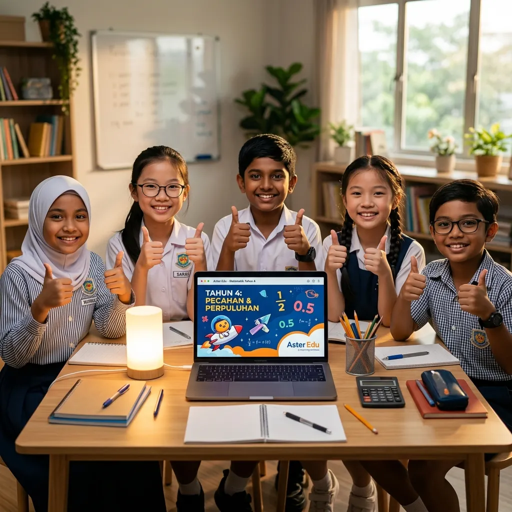 Belajar Online Matematik Darjah 4 — Panduan Lengkap UASA